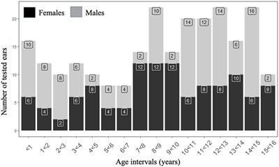 Cervical vestibular evoked myogenic potentials in healthy children: Normative values for bone and air conduction